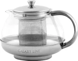 Чайник заварочный Galaxy LINE GL 9356, серый на скидке