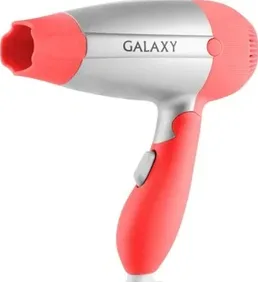 Фен для волос Galaxy LINE GL 4301, коралловый c серебристым на скидке
