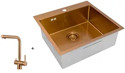 Мойка ZORG ZRN 5055 Nano PVD Gold на скидке