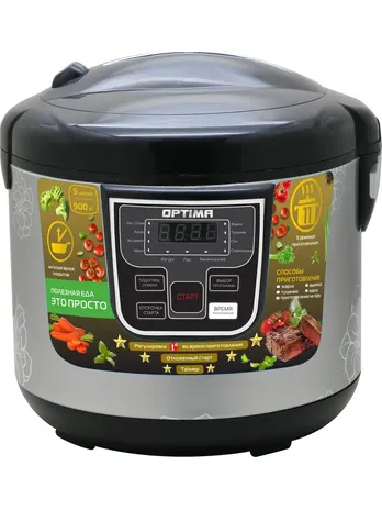 Мультиварка OPTIMA MC-5101 с антипригарным покрытием