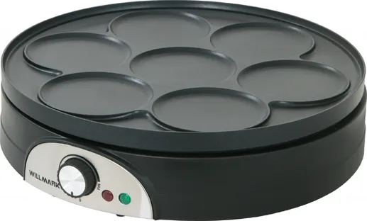 Блинница WILLMARK WCM-1237 (1500Вт, диаметр - 37см, антипригарная пове