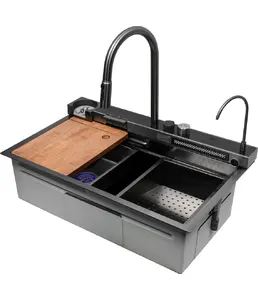 Мойка ARFEKA ECO AR 750*450 BLACK PVD NANO на скидке