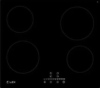 LEX EVH 640 BL  панель стеклокерамическая электрическая