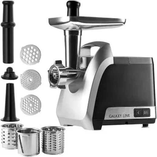 Мясорубка электрическая Galaxy LINE GL 2423, черная