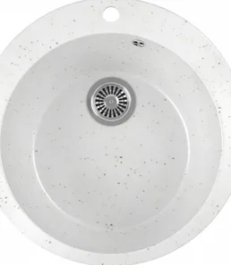 Мойка из искуственного камня GreenStone GRS-05S-331 белый на скидке