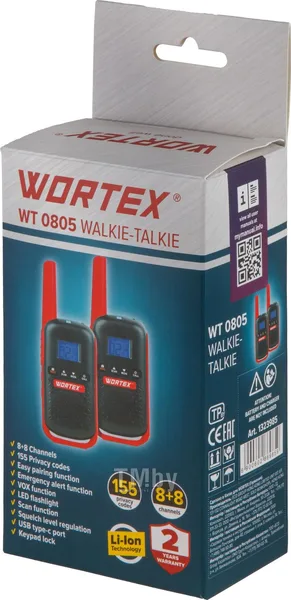 Портативная радиостанция WORTEX WT 0805 SOLO PMR