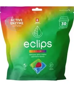 Капсулы для стирки «Eclips» Color 30 шт. на скидке