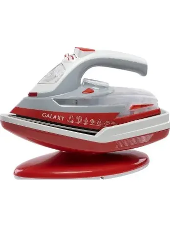 Утюг Galaxy LINE GL 6150, красный с белым