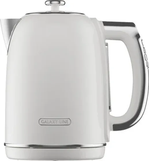 Чайник электрический Galaxy LINE GL 0361, белый жемчуг