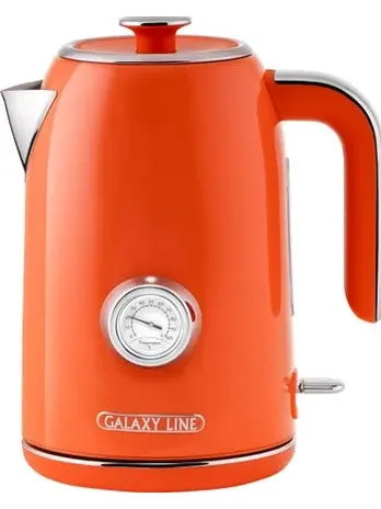Чайник электрический Galaxy LINE GL 0351, апельсиновый фреш