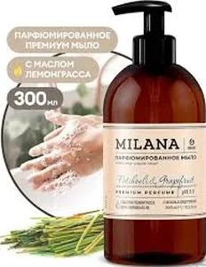 Мыло жидкое парфюмированное GraSS Milana «Patchouli&Grapefruit» 300 мл на скидке