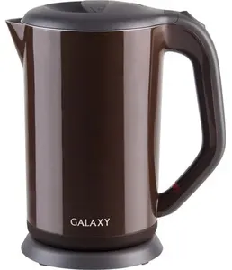 Чайник электрический Galaxy GL 0318, коричневый на скидке