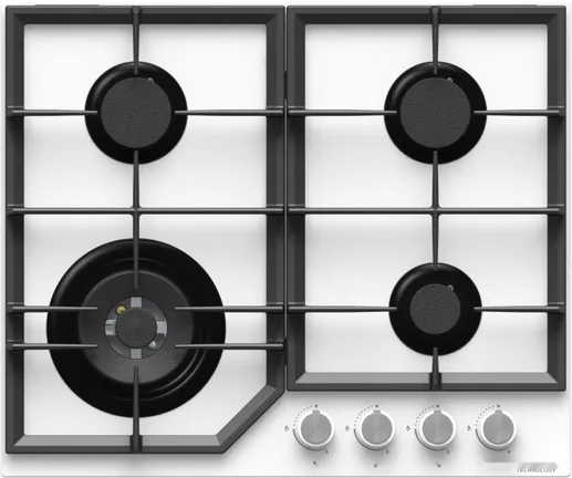 Газовая варочная панель ZorG Technology BP6 FDW white