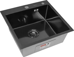 Мойка ARFEKA ECO AR 500*500 BLACK PVD NANO DECOR MILLET GRAINS, на скидке