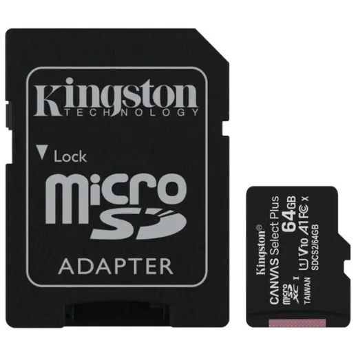 Карта флэш памяти Kingston SDCS2/64GB