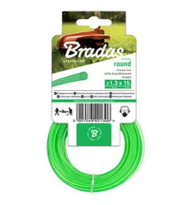 Леска круглая BRADAS 1,3мм/15м арт.ZTO1315K на скидке