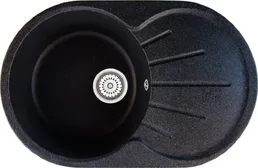 Мойка из искуственного камня BR-7501 (черный) на скидке