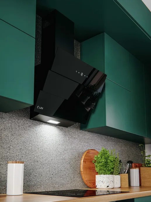 LEX RIO G 600 BLACK вытяжка