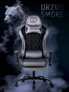 Геймерское кресло URZUS Smoke серый (UR-7351115) на скидке