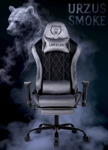 Геймерское кресло URZUS Smoke серый (UR-7351115) на скидке
