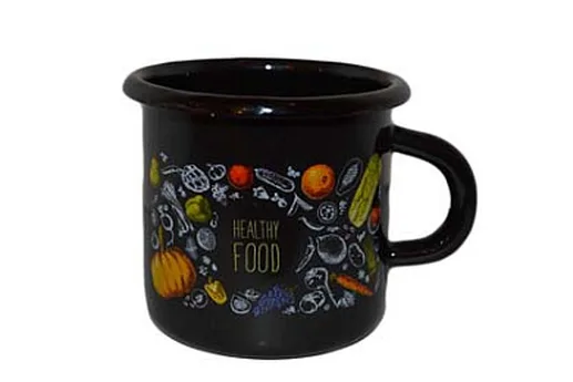 1с2с_HF Кружка эмал Healthy food 0,4л ТМ Appetite