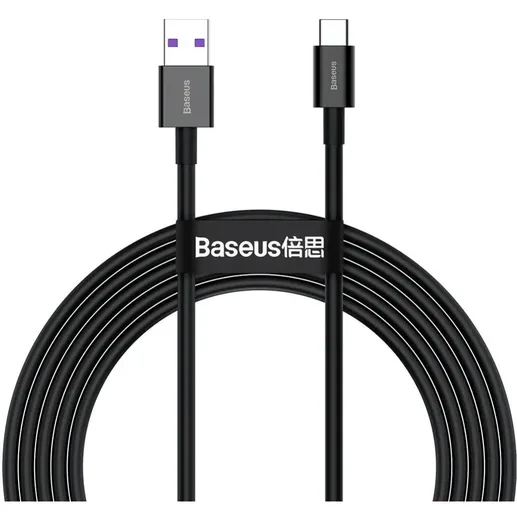 Кабель BASEUS CATYS-A01 USB - Type C 66W 2m Black