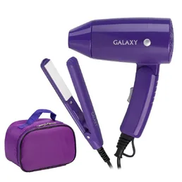 Galaxy GL 4720 Набор для укладки волос: Фен 1400 Вт, складная ручка на скидке