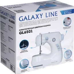 Швейная машинка Galaxy LINE GL 6501, белый на скидке