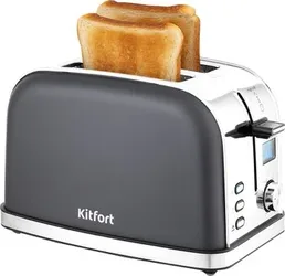 Тостер KITFORT KT-2036-5 графит на скидке