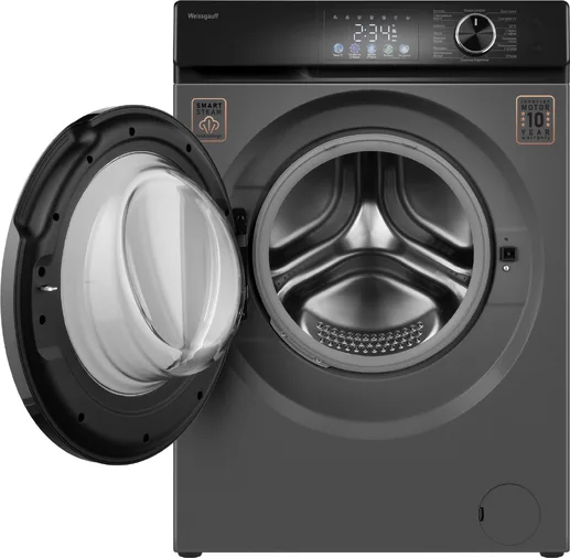 Стиральная машина Weissgauff WM 45126 Inverter Steam Color Touch Grey