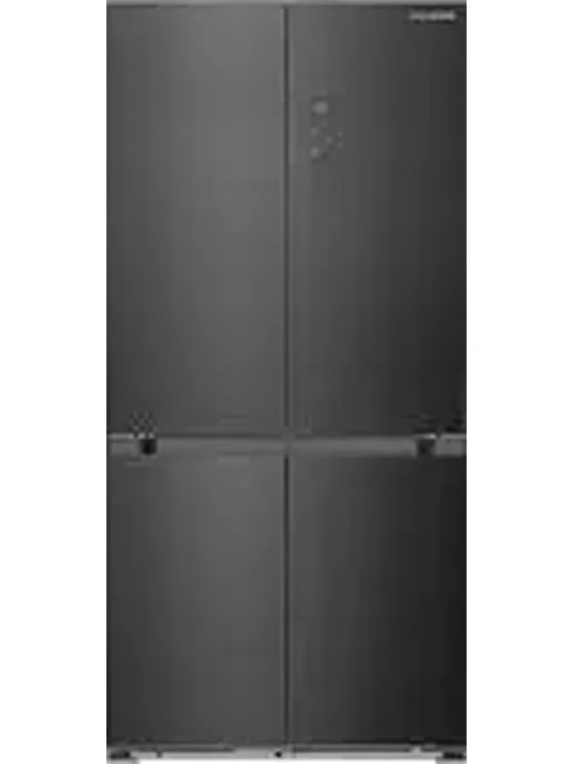 Полувстраиваемый холодильник WILLMARK BIC-785IX Cross door 578л