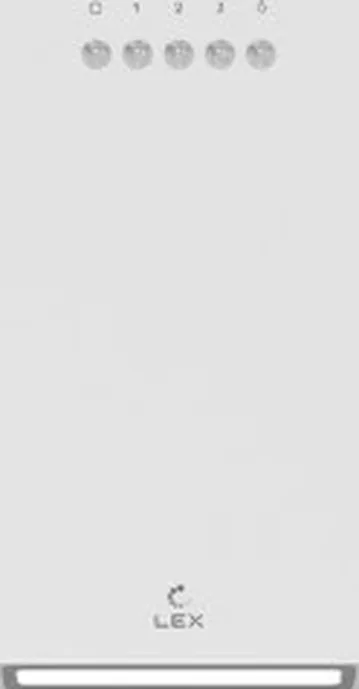 LEX MOZA 450 WHITE воздухоочиститель