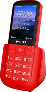 Сотовый телефон Philips Xenium E227 красный на скидке