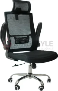 Кресло офисное  SITUP  VISTA Chrome  (сетка Black / Black ) на скидке