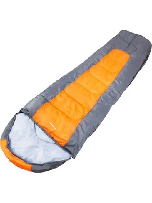 Спальный мешок ACAMPER BERGEN 300г/м2 (gray-orange)