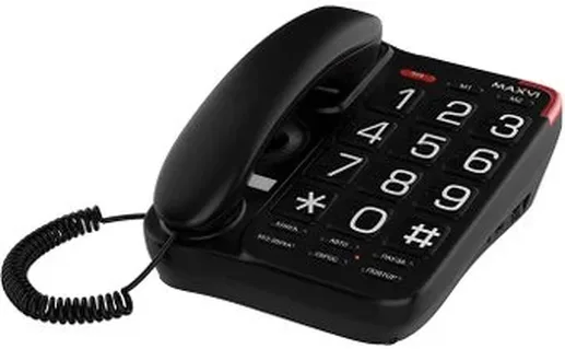 Проводной телефон Maxvi CB-01 White