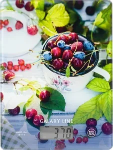Весы кухонные электронные Galaxy LINE GL 2818, стекло на скидке