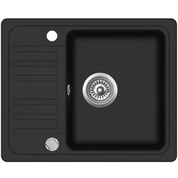 Мойка AquaSanita Notus SQ 102 601 AW black metallic на скидке