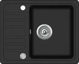 Мойка AquaSanita Notus SQ 102 601 AW black metallic на скидке