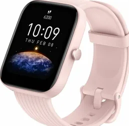 Умные часы Amazfit Bip 3 Pro модель А2171, розовый на скидке