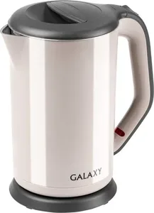 Чайник электрический Galaxy LINE GL 0330, бежевый на скидке