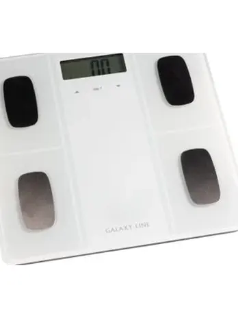 Весы напольные многофункциональные Galaxy LINE GL 4854, белый