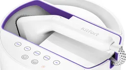 Отпариватель КТ-9110-1 (бело-фиолетовый) на скидке