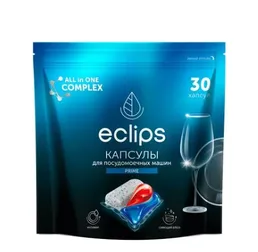 Средство для посудомоечных машин в капсулах ECLIPS "Prime" 30 шт. на скидке