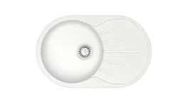 Мойка из искусственного камня BR-7501 (белый) на скидке