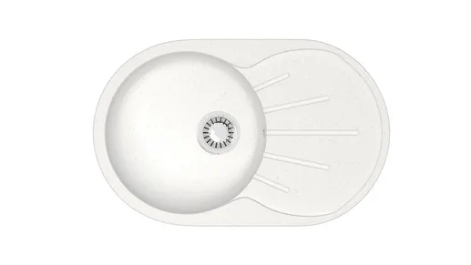 Мойка из искусственного камня BR-7501 (белый)