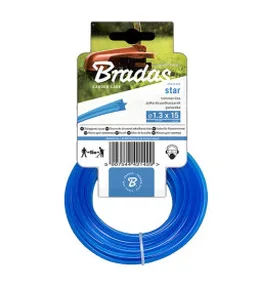 Леска квадратная BRADAS 1,3мм/15м арт.ZTK1315K на скидке