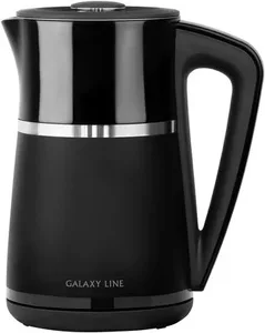 Чайник электрический Galaxy LINE GL 0338, черный на скидке