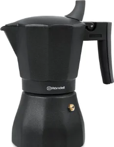 Кофеварка гейзерная Kafferro RONDELL RDS-499 Black на скидке