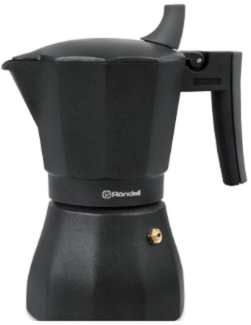 Кофеварка гейзерная Kafferro RONDELL RDS-499 Black